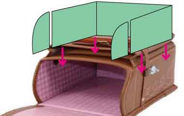横山ランドセルの型崩れ対策のフルフレーム仕様