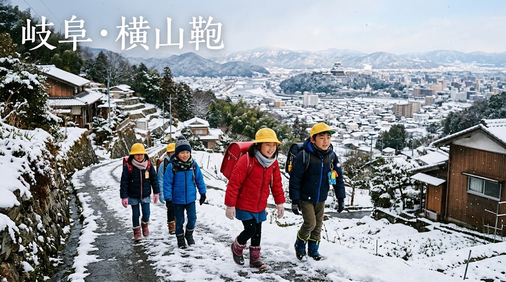 【岐阜の通学路と子どもたち】坂道・雨・雪にも負けない！登下校の日常とランドセル選び