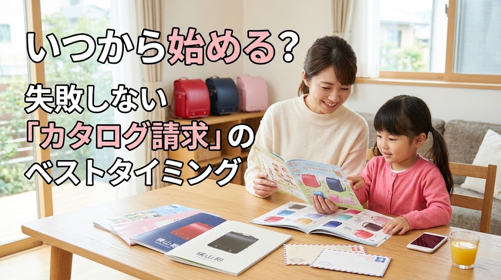 【いつから？】ラン活の最新トレンドとカタログ請求のベストタイミング｜岐阜・元町の横山鞄