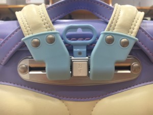 ランドセルのスライド背カンが一番狭い調節になっている